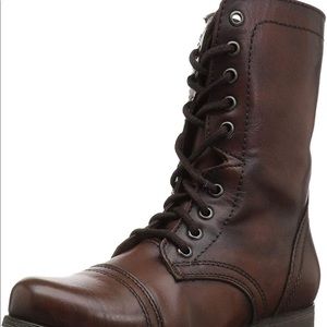 Steve Madden Troopa boot in brown Leather size 7- perfect condition